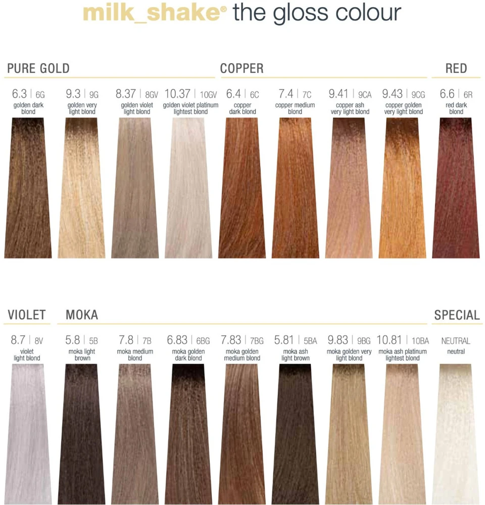 Milk Shake The Gloss Acidic pH Demi-Permanent Colour 10.1 Demi-Permanent Hair Dye 10.1 Platinum Skirtas šviesiems plaukams, 60 ml