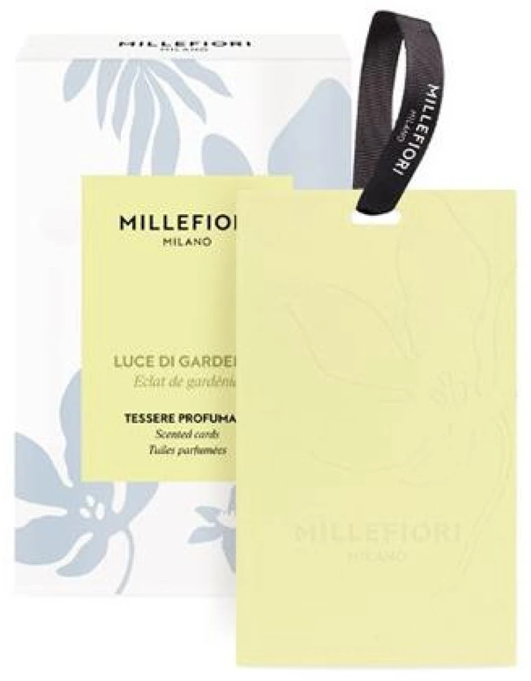 Millefiori Luce di Gardenia Scented Cards, 3 vnt.