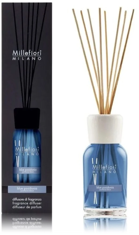 Millefiori Milano Fragrance Diffuser Mėlyna Posidonia namų kvapas, 250 ml