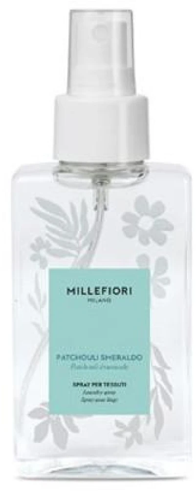 Drėkintuvas Millefiori Patchouli Smeraldo kvapnusis audinių purškiklis, 100 ml