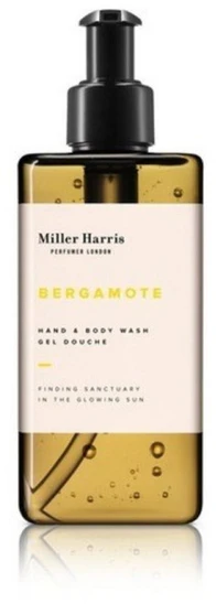 Miller Harris Reverie De Bergamote valomasis kūno prausiklis kūnui ir rankoms, 300 ml