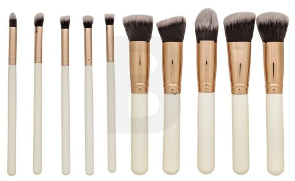 MIMO Makeup Set Kabuki Baltas 10 Pcs