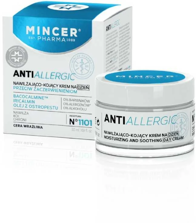 Mincer Pharma AntiAllergic jautriai odai, 50 ml