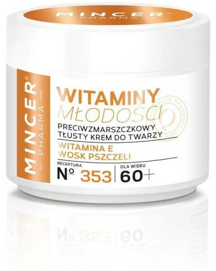 „Mincer Pharma“ jaunystės vitaminai 60+, 50 ml