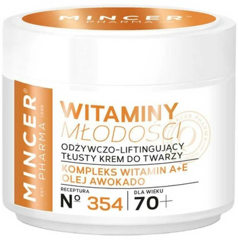 „Mincer Pharma“ jaunystės vitaminai 70+, 50 ml