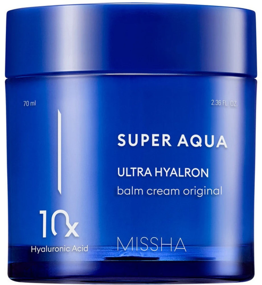 Missha drėkinamasis odos balzamas Super Aqua (Ultra Hyalron Balm Kreminis) 70 ml