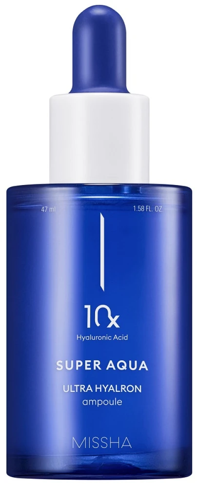 Missha drėkinamasis odos serumas Super Aqua (Ultra Hyalron Ampoule) 47 ml