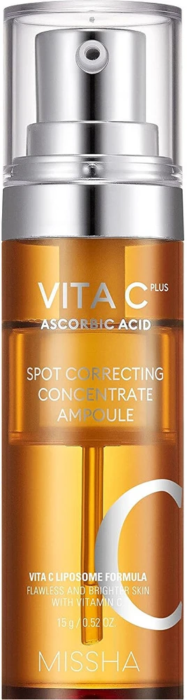 Missha vitamino C serumai "Vita C Plus" (dėmes koreguojanti koncentratinė ampulė) 15 g