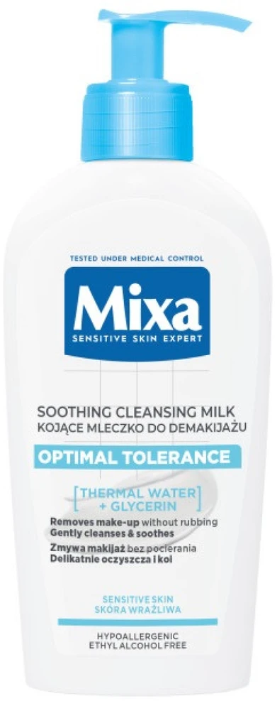 MIXA Optimal Tolerance valomasis micelinis pienelis jautriai odai, 200 ml