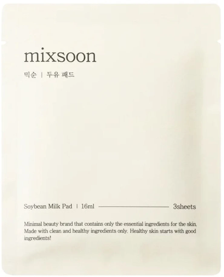 „Mixsoon“ sojų pieno drėkinamasis tonikas veidui, 3 vnt., 16 ml