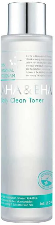 Mizon Aha & Bha Daily Clean Toneris, 150 ml