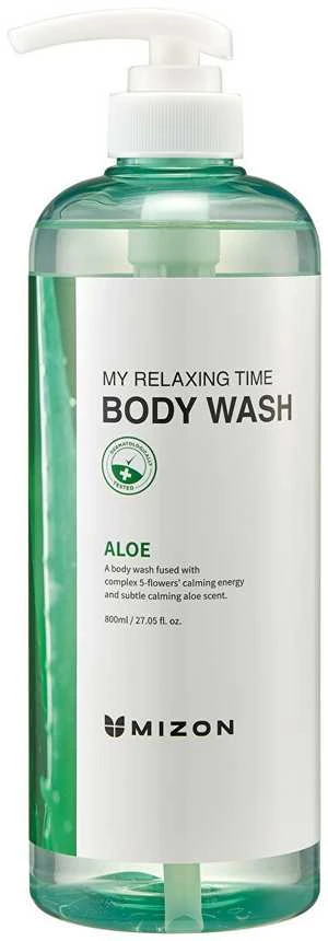 Mizon Fresh dušo želė My Relaxing Time Aloe ( Kūno prausiklis), 800 ml