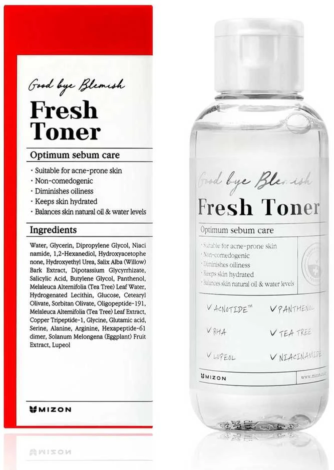 "Mizon Good Bye Blemish Fresh Toneris" veido tonikas 120ml