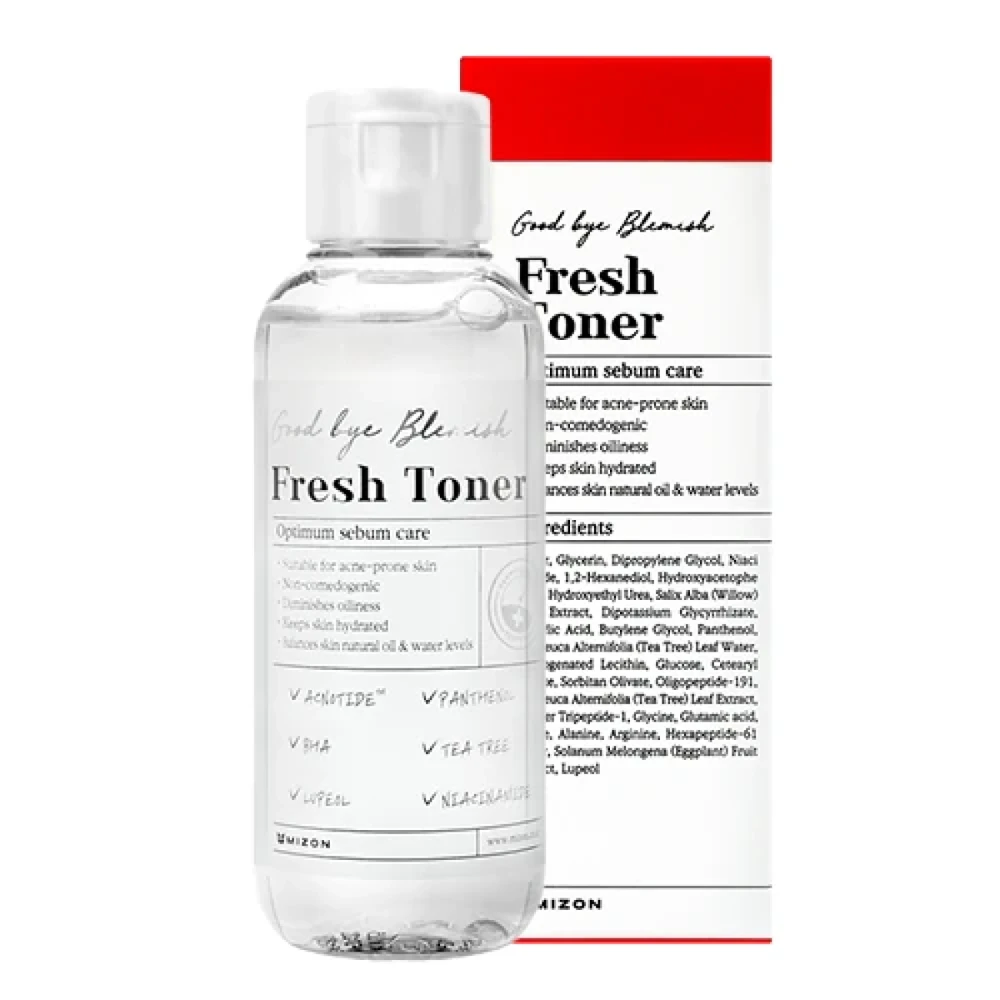 "Mizon Good Bye Blemish Fresh Toneris" veido tonikas 120ml