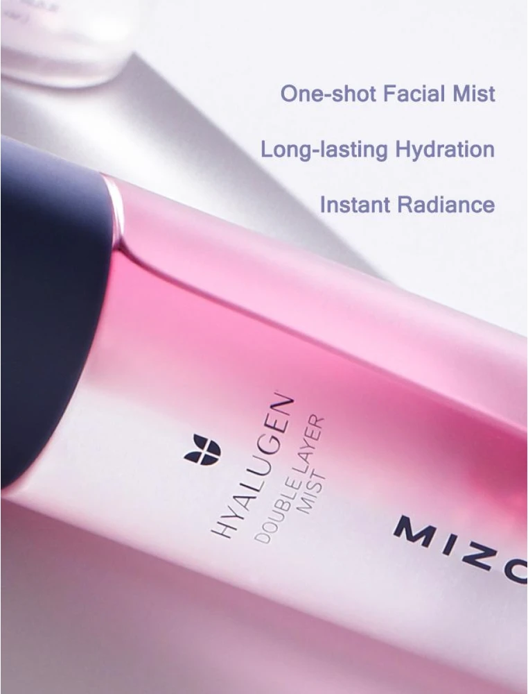 MIZON Hyalugen Double Layer Mist dulksna veido odai, 100 ml