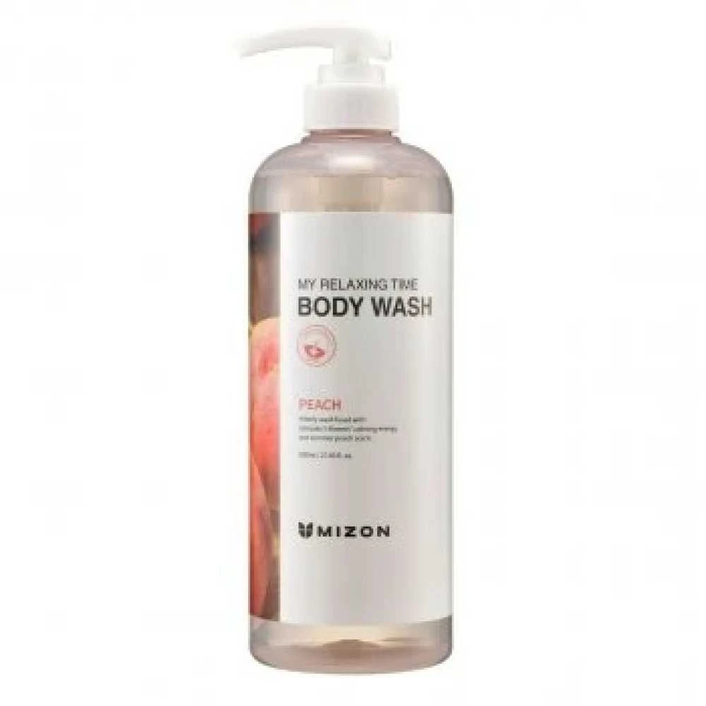 Mizon My Relaxing Time Kūno prausiklis Lovely Peach, 800 ml