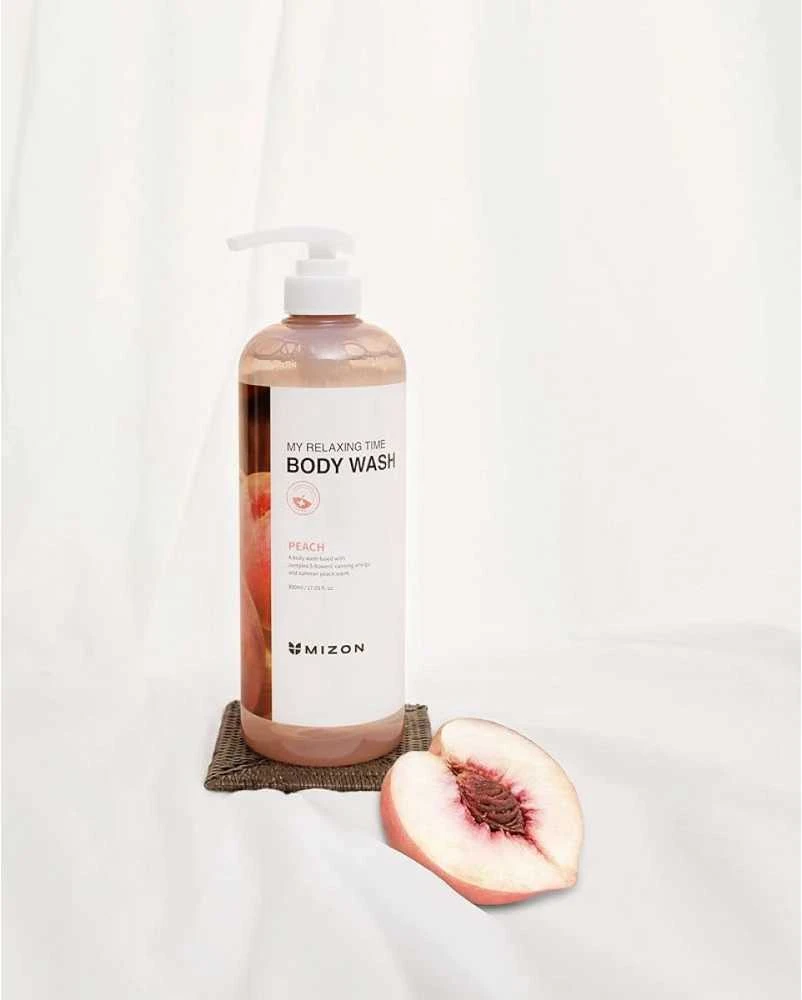 Mizon My Relaxing Time Kūno prausiklis Lovely Peach, 800 ml