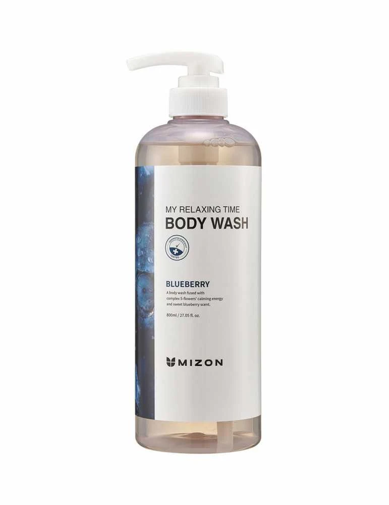 Mizon My Relaxing Time Kūno prausiklis Sweet Blueberry, 800 ml