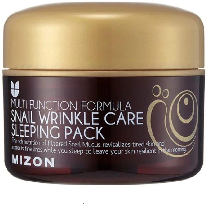 Mizon Snail Wrinkle Care Sleeping Pack, 80 ml