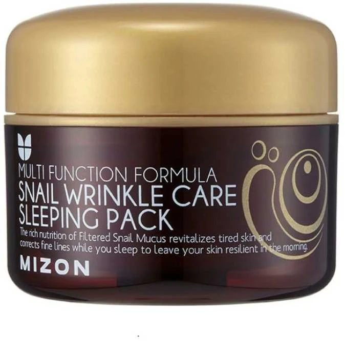Mizon Snail Wrinkle Care Sleeping Pack, 80 ml