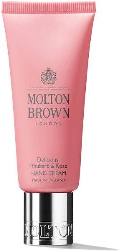 Molton Brown M.Brown Delicious Rhubarb & Rose Hand Kreminis rankų kremas, 40 ml
