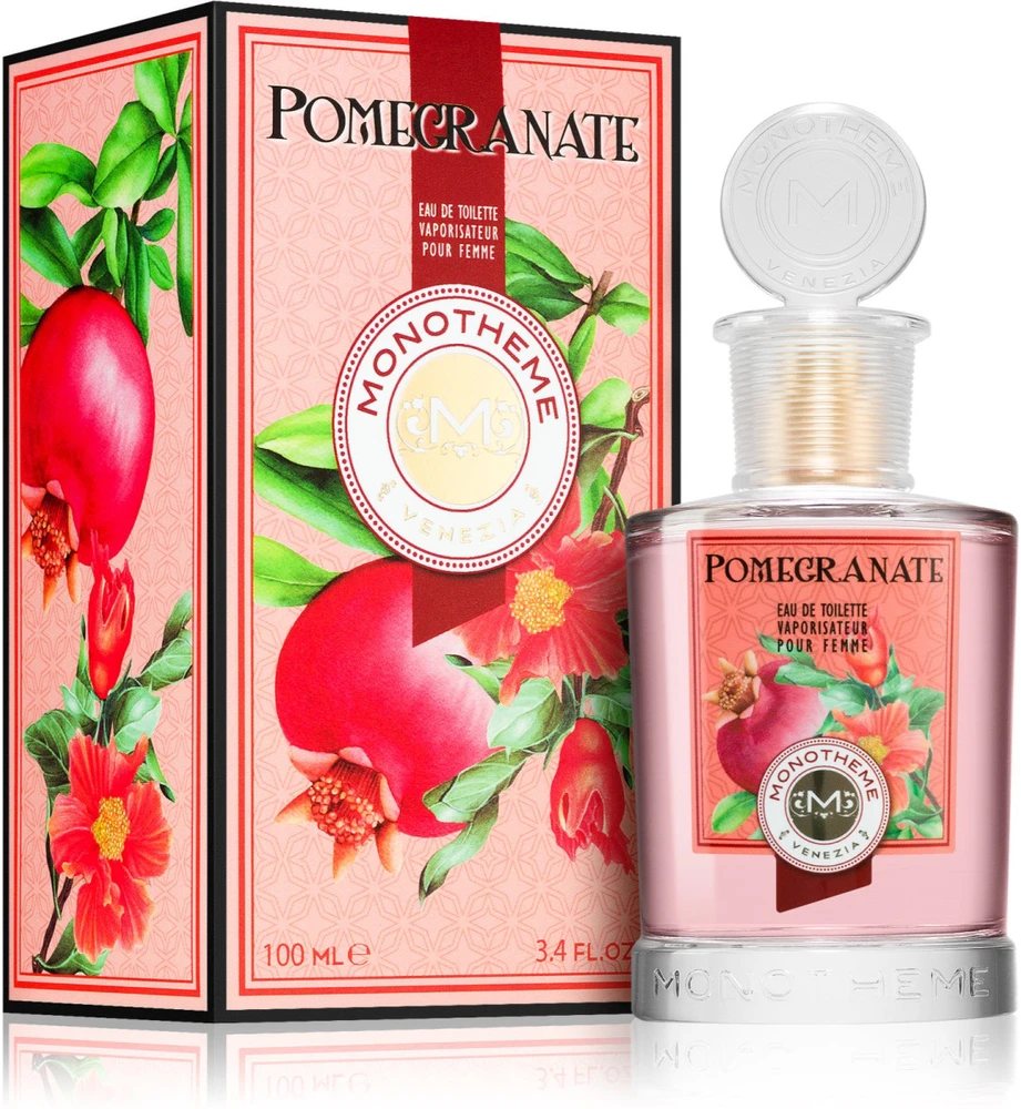Monotheme Classic Collection Pomegranate EDT tualetinis vanduo moterims, 100 ml