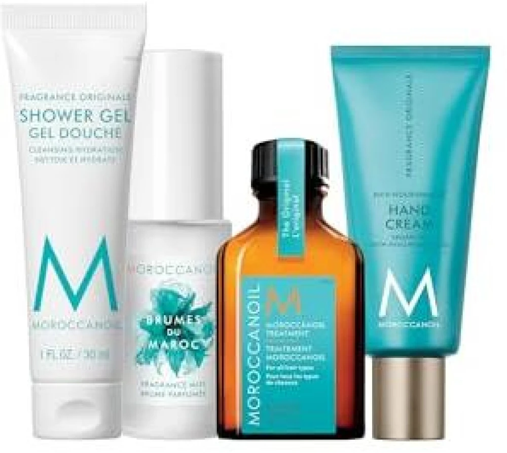 Moroccanoil Body Travel Set kelioninis plaukų ir kūno priežiūros priemonių rinkinys