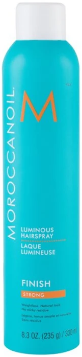 "Moroccanoil Finish Luminous" plaukų lakas "Strong" 330ml