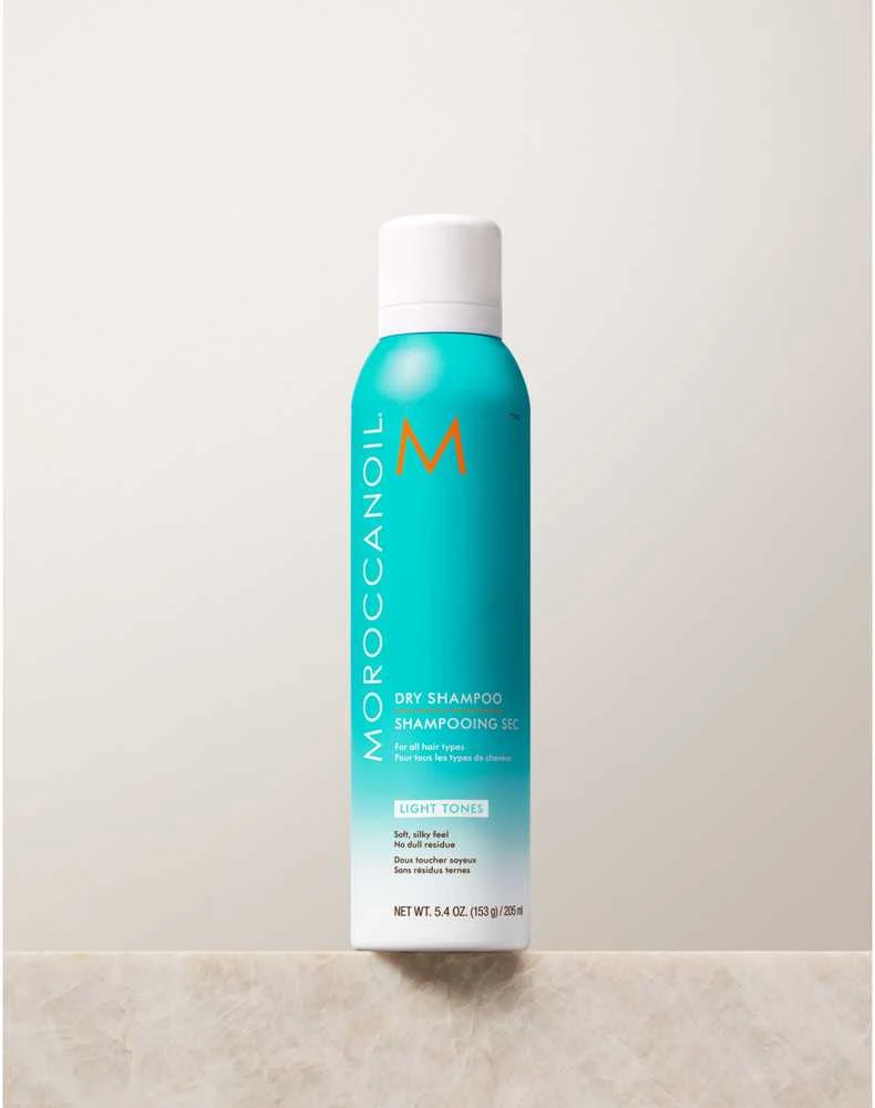 Moroccanoil Light Tones Sausas šampūnas šviesiems plaukams, 205 ml