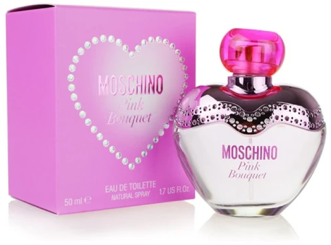 Moschino Rožinė Bouquet EDT tualetinis vanduo moterims, 50 ml