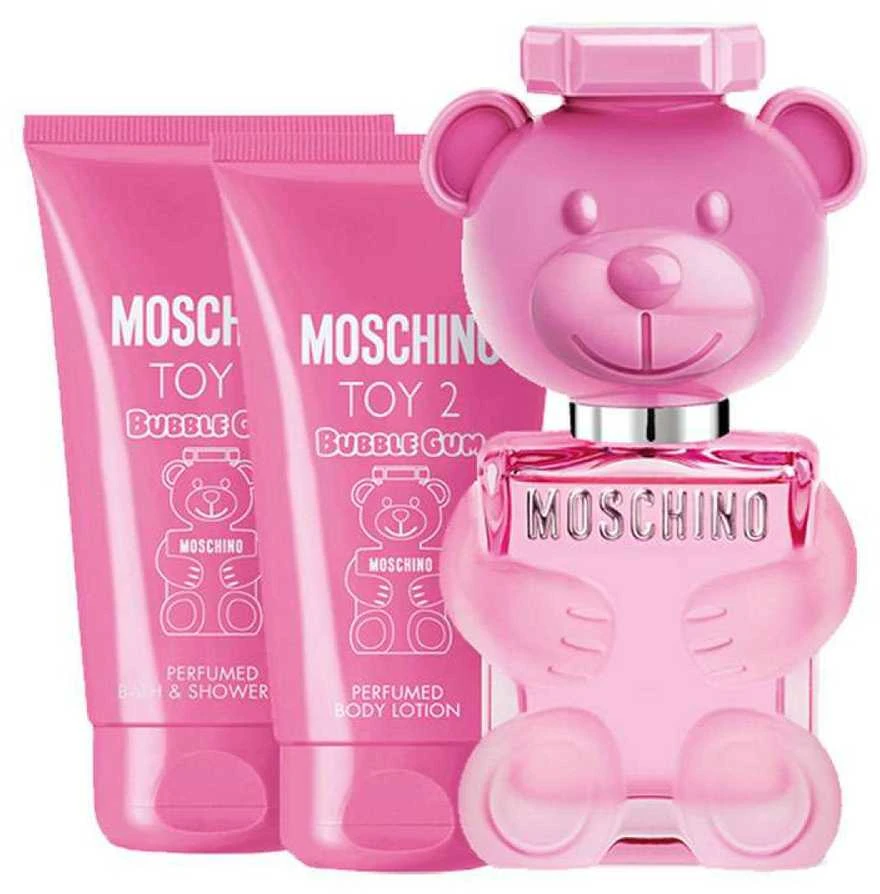 Dovanų rinkinys moterims Moschino Toy 2 Bubble Gum (EDT, 50 ml + dušo želė, 50 ml + kūno losjonas, 50 ml)