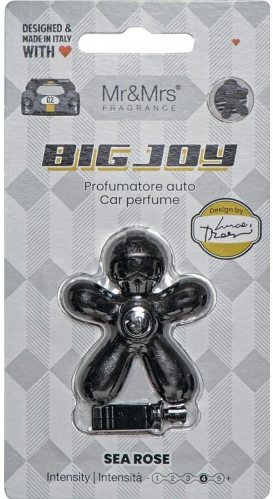 Mr&Mrs Fragrance Big Joy Car Perfume Sea Rose kvapas automobiliui, 1 vnt.