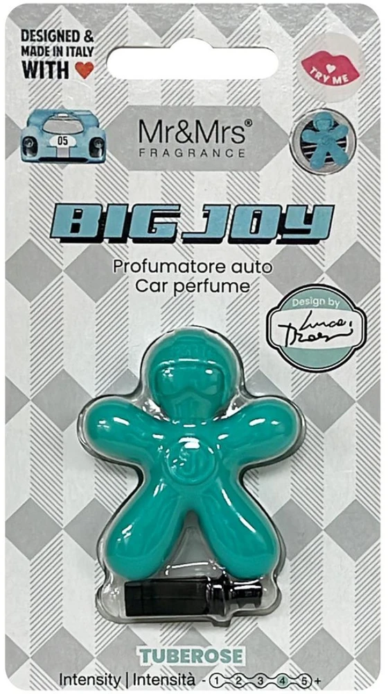 Mr&Mrs Fragrance Big Joy Car Perfume Tuberose kvapas automobiliui, 1 vnt.
