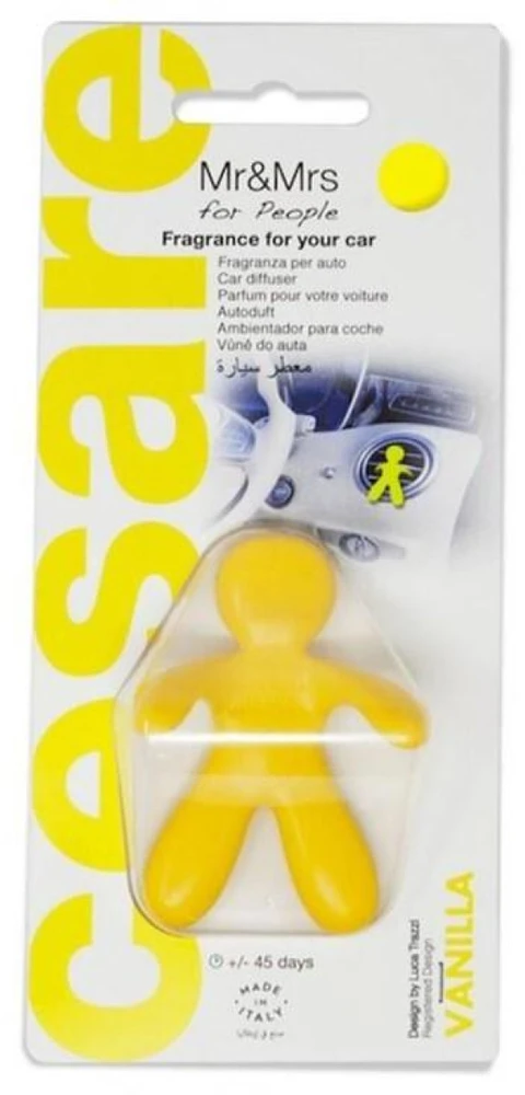 Mr&Mrs Fragrance Cesare Car Air Freshener Vanilla kvapas automobiliui, 1 vnt.
