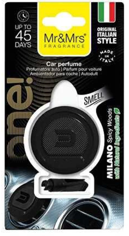 Mr&Mrs Fragrance One! Car Perfume Milano Spicy Woods kvapas automobiliui