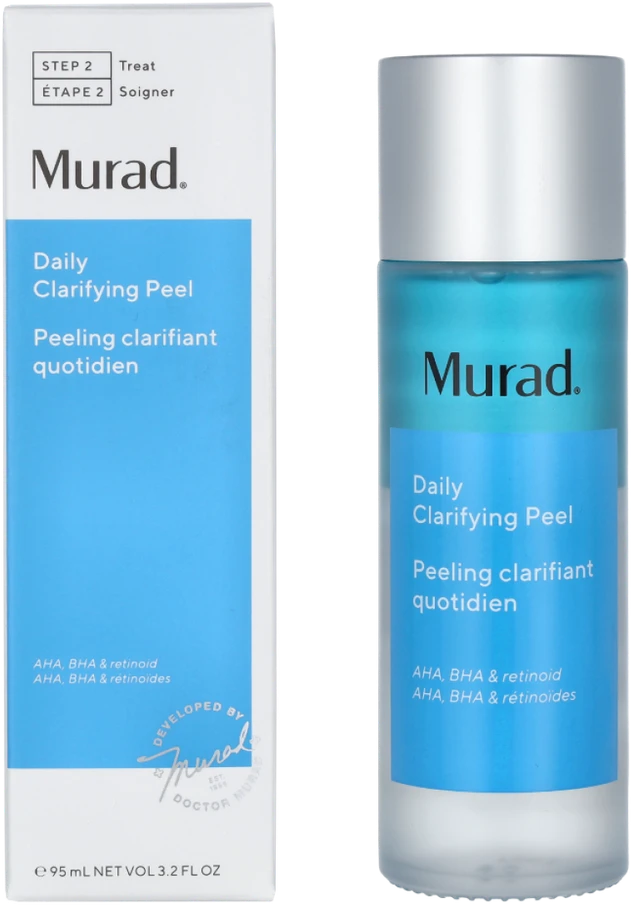 Murad Skincare Murad Blemish Control Daily Gaivinantis Peel valomasis veido šveitiklis, 95 ml