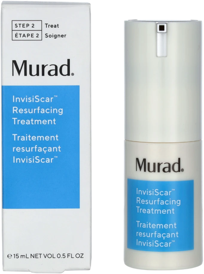 Murad Skincare Murad Invisiscar Resurfacing Treatment atkuriamasis veido serumas nuo spuogų, 15 ml