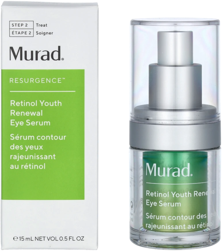 Murad Skincare Murad Retinol Youth Renewal Eye Serum atkuriamasis paakių serumas, 15 ml