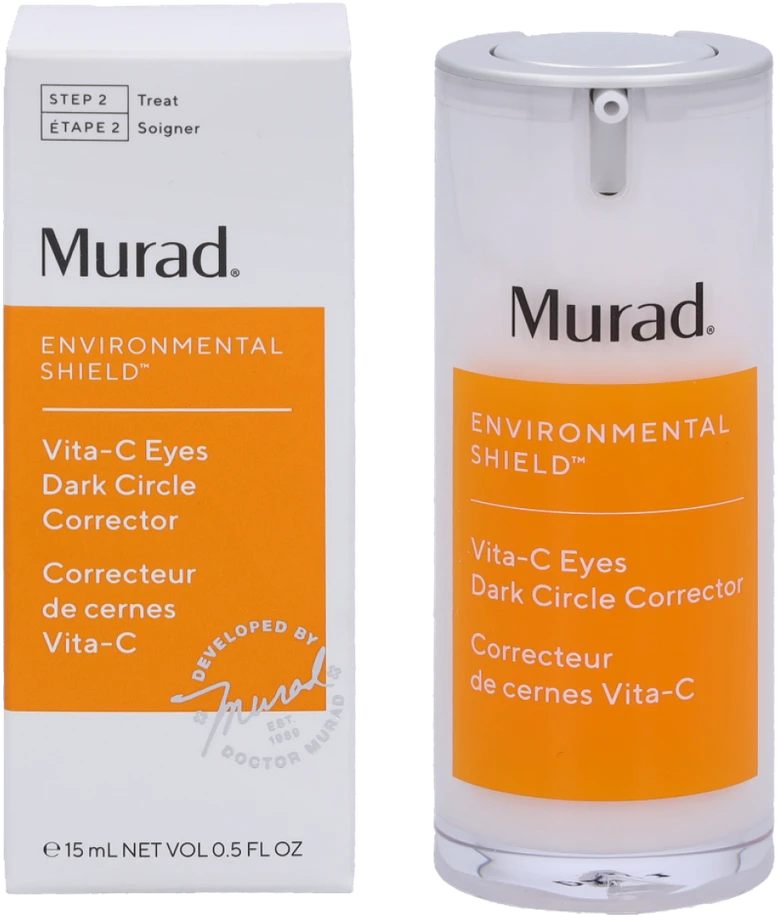 Murad Skincare Murad Vita-C Rapid Dark Circle Corrector šviesinantis paakių kremas, 15 ml