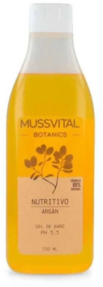 Mussvital Botanics vonios gelis Argan, 750 ml