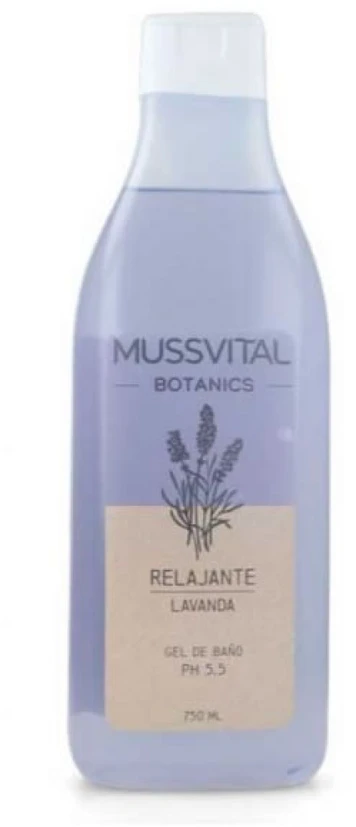 Mussvital Botanics Lavender Bath Gel levandų dušo gelis 750ml