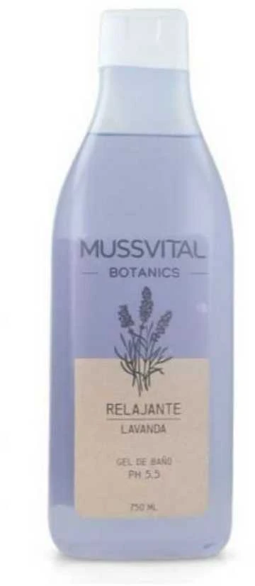 Mussvital Botanics Lavender Bath Gel levandų dušo gelis 750ml