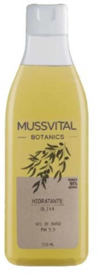 Mussvital Botanics Olive Bath Gel alyvuogių dušo gelis 750ml