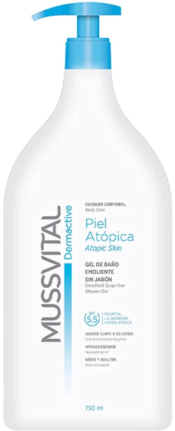 Mussvital Derma Atopinės odos pienelis 750ml