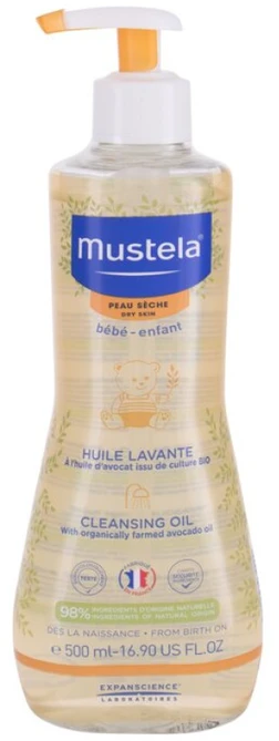 Mustela Bébé Bath Oil, 500 ml