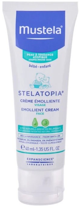 "Mustela Stelatopia" minkštinamasis kremas 40ml