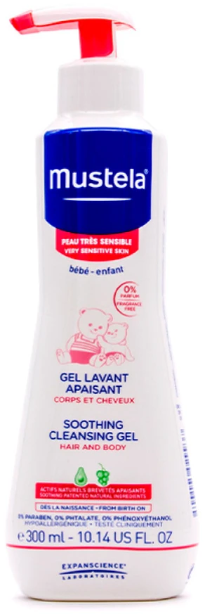 "Mustela Comfort" vonios gelis 300 ml