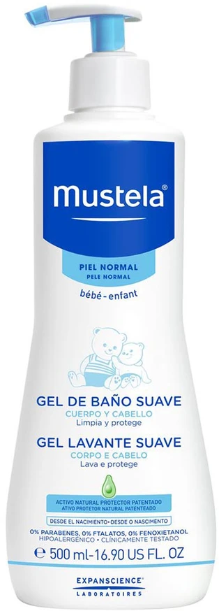 Mustela Dermocleanser prausimosi gelis kūdikiams ir vaikams 500ml