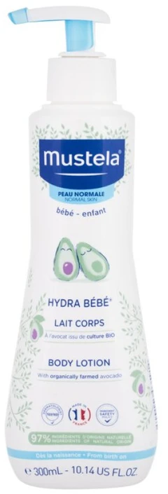 Mustela Hydra Bébé Losjonas kūnui kūno losjonas vaikams, 300 ml