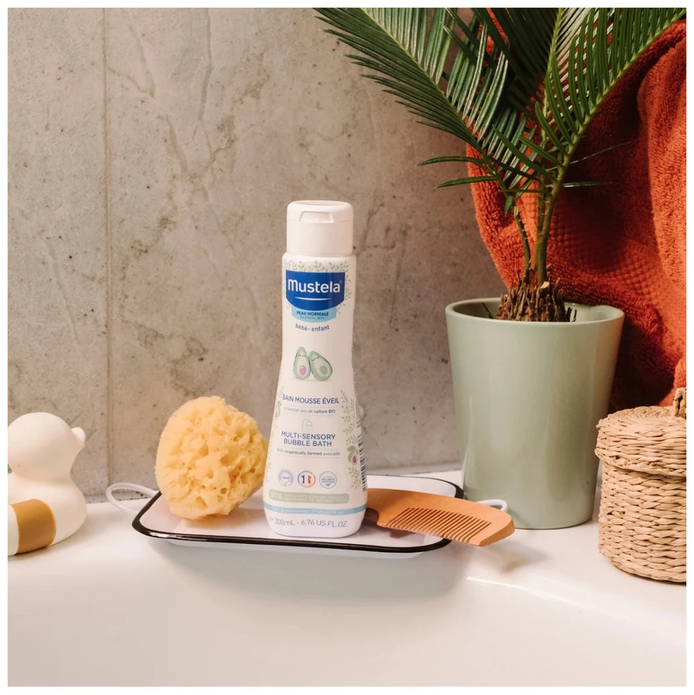 Mustela Multi-Sensory burbulinė vonia, 200 ml